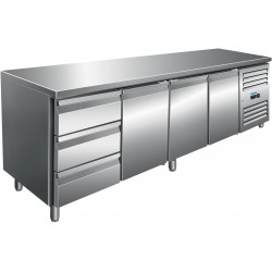SARO Koeltafel incl. set van 2 x 3 laden Model KYLJA 4130 TN