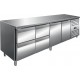 SARO Koeltafel incl. set van 2 x 3 laden Model KYLJA 4140 TN
