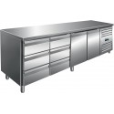 SARO Koeltafel incl. set van 2 x 3 laden Model KYLJA 4150 TN
