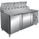 SARO Voorbereidingstafel met ventilator koeling Model SH 1500