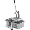 SARO French Fries Snijder CF-5 Met 8 x 8 mm Aardappelrooster
