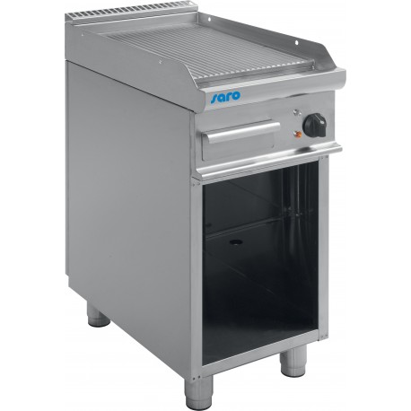 SARO Elektrische roosterplaat met open basis model E7 / KTE1BAR