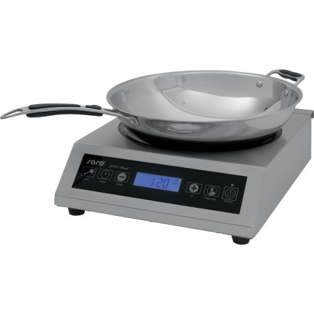 SARO Wok inductie kookplaat incl. Wok model LOUISA