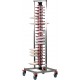 SARO Verrijdbaar Bordenrek voor 84 borden Plate-Mate® Model PM-84 STANDAARD