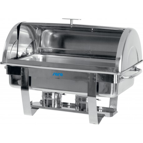 SARO Chafing Schotel Met Roll-Top Cover 1/1 GN Model DENNIS