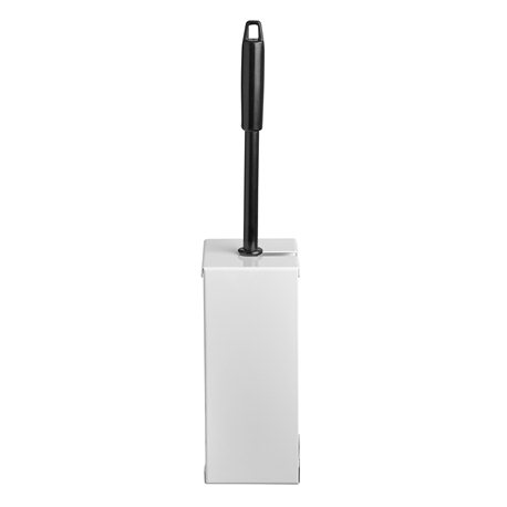 SAPO Quartz white toiletborstelhouder rvs