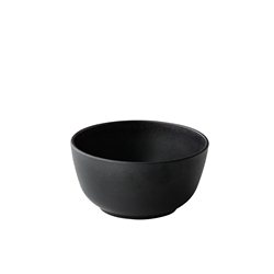 Kom Zen halfhoog zwart 300 ml (6 stuks)