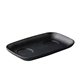 Zen garnituur bord 2 uitsparingen zwart (6 stuks)