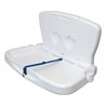 Babyminder opklapbare babyverschoontafel horizontaal, wit