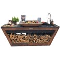 Rolling Kitchen Corten