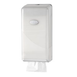 SAPO White bulkpack dispenser t.b.v. bulkpack toiletpapier (losse vellen)