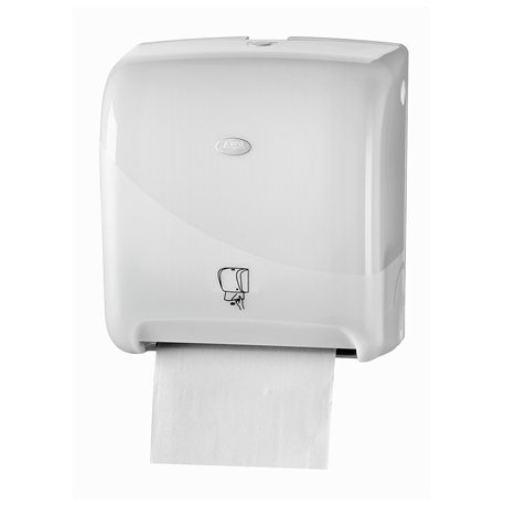 SAPO White matic handdoekautomaat type tear & go t.b.v. Motion handdoekrol