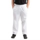 Whites Easyfit Teflon unisex koksbroek wit XL