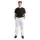 Whites Easyfit Teflon unisex koksbroek wit XXL