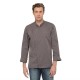Chef Works Urban Hartford unisex koksbuis met rits lange mouw grijs M
