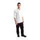 Chef Works Urban Hartford unisex koksbuis met rits lange mouw wit XL