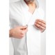 Chef Works Urban Hartford unisex koksbuis met rits lange mouw wit XL