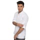 Chef Works Urban Hartford unisex koksbuis met rits lange mouw wit XS