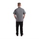 Chef Works Urban Springfield unisex koksbuis met rits korte mouw inktblauw XL