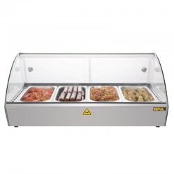 Buffalo warmhoudvitrine 46ltr