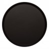 Cambro Treadlite rond antislip glasvezel dienblad zwart 35,5cm