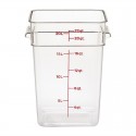 Cambro Camsquare vierkante polycarbonaat voedseldoos 20,8L