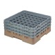 Cambro Camrack vaatwaskorf met 49 compartimenten max. glashoogte 17,4cm
