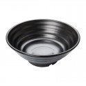 Olympia Kristallon Fusion melamine grote kommen zwart 23cm