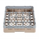 Cambro Camrack vaatwaskorf met 16 compartimenten max. glashoogte 9,2cm