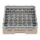 Cambro Camrack vaatwaskorf met 49 compartimenten max. glashoogte 9,2cm