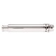 RVS overlooppijp 28cm met RVS filter