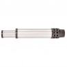 Gastro M eco model RVS overlooppijp 18cm met kunststof filter