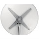 Bolero ronde statafel met kantelbaar RVS blad