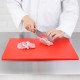 Hygiplas antibacteriële LDPE snijplank rood 450x300x10mm