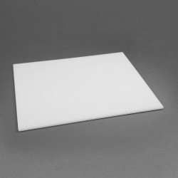 Hygiplas LDPE snijplank wit 600x450x10mm