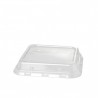Duni rPET deksel tbv Bagasse Box 156x156 (320 stuks)