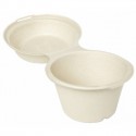 Duni Snackbox 575ml pulp met deksel (200 stuks)