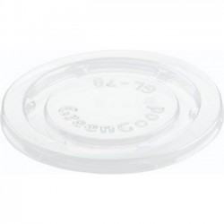 PLA deksel voor Dressing Cups Bagasse (3000 stuks)