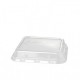 Duni rPET deksel tbv Bagasse Box 156x156 (80 stuks)