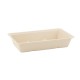 Suikerriet snackbakje A14 bruin 12 x 50 (600 stuks)