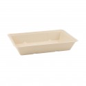 Suikerriet snackbakje A50 bruin 12 x 50 (600 stuks)