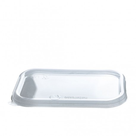 PLA deksel voor suikerriet bakje 850/1000ml (500 stuks)