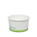 FSC® karton/PLA ijsbeker 6oz/180ml/90mmØ x 48mm 1000 stuks