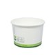 FSC® karton/PLA ijsbeker 8oz/240ml/90mmØ x 56mm 1000 stuks