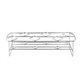 RVS frietzakhouder voor 6 frietzakken 45x14x10,8cm