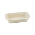 Suikerriet bakje 500ml/20,5x13x4,5cm bruin 4x125 (500 stuks)