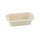 Suikerriet bakje 650ml/20,5x13x5,6cm bruin 4x125 (500 stuks)