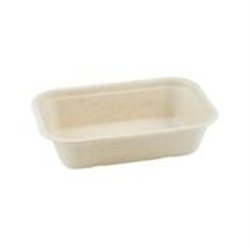 Suikerriet bakje 1000ml/22,9x15,3x5,7cm bruin 2x125 (250 stuks)