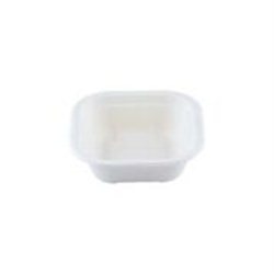 Suikerriet bakje 240ml/130x130x42mm 4x125 (500 stuks)