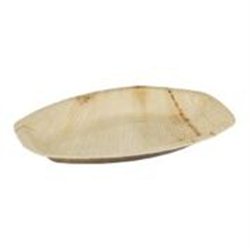 Palmblad cateringschaal 30x20x2,5cm 4x25 (100 stuks)